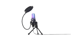 Microphone filaire sans ANC Nova Gaming - Gaming - Noir - 13 x 8 x 19 cm