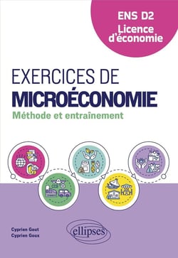 ENS D2, License d'économie : Exercices de microéconomie - Méthode et entraînement