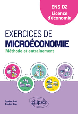 ENS D2, License d'économie : Exercices de microéconomie - Méthode et entraînement