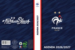 Agenda La Plume Dorée - 12 x 17 cm - FFF