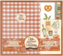 Coffret journaling : Mon carnet de recettes
