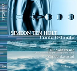 Canto Ostinato, version originale pour 4 pianos