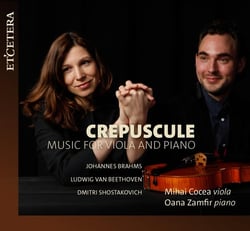 Crépuscule - Musique pour alto et piano