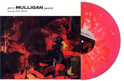 Gerry Mulligan Quartet Featuring Chet Baker - édition limitée colorée spéciale numérotée gatefold 180g