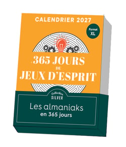 Almaniak Silver 365 jours de jeux d'esprit Calendrier 2027