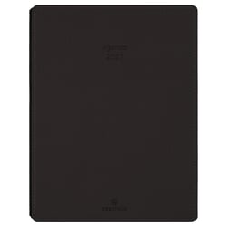 Agenda semainier 2027 Oberthur - Noir - 19 x 24 cm - Stan