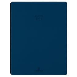 Agenda semainier 2027 Oberthur - Bleu - 19 x 24 cm - Stan