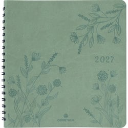 Agenda semainier 2027 Oberthur - Vert sauge - 16 x 16 cm - Primrose