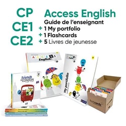 Access english : Lot Access English + albums CP-CE1-CE2