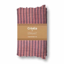 Tissu Domotex - Coton - Charbon et toffee - 200 x 140 x 0,1 cm