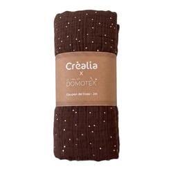 Coupon de tissu Domotex - Coton - Cacao or - 200 x 140 cm
