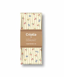 Coupon de tissu Domotex - Coton - Écru rouge - 200 x 140 cm