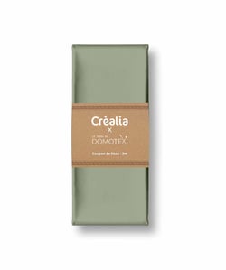 Coupon de tissu Domotex - Toile coton - Kaki