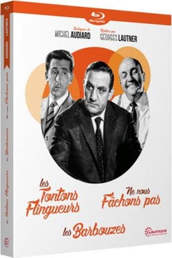 Georges Lautner / Michel Audiard : Les tontons flingueurs + Les barbouzes + Ne nous fâchons pas