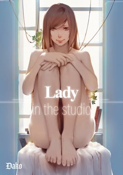 Lady -in the studio-