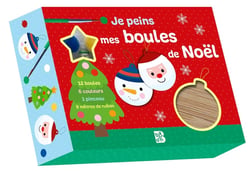 Je peins mes boules de Noël