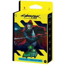 Cyberpunk TCG Deck Embracing Power