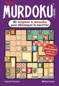 Murdoku© l'original (version française) : 80 énigmes à résoudre pour démasquer le meurtrier