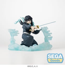 Firgurine PVC Xross Link Anime - Muichiro Tokito Hashira Training Arc - Demon Slayer - 11 cm