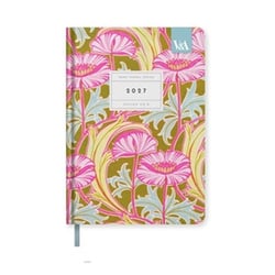 Agenda civil semainier 2027 Ohh Deer - A5 - Neon Floral Pink Poppies