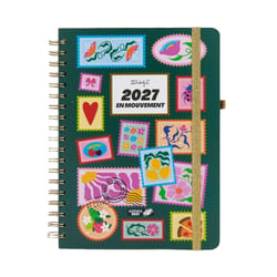 Agenda XL civil semainier 2027 Mr Wonderful - 27 x 20 cm - En mouvement