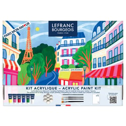 Kit peinture acrylique Lefranc Bourgeois - Paris mon Amour