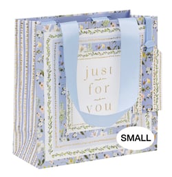 Sac cadeau Pictura - Cadre floral Dyment - Taille S 6 x 14 x 14 cm