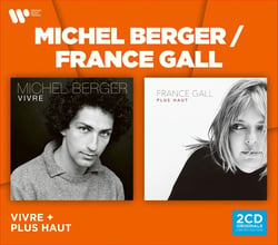 Coffret 2CD Berger/Gall 2026 : Best of Vivre - Plus haut