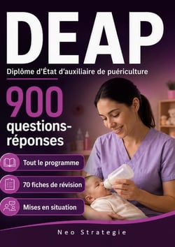 DEAP Diplôme d'Etat Auxiliaire de Puériculture : 900 Questions Réponses 70 fiches de révision