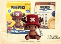 CROCHET KIT WOOLEASE TONY TONY CHOPPER ONE PIECE