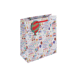 Sac cadeau Clairefontaine - 21,5 x 10,2 x 25,3 cm - Anniversaire