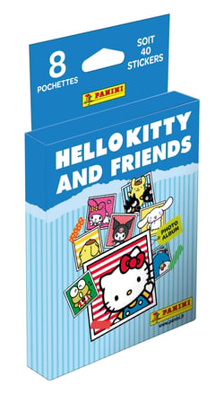 Blister 8 pochettes Hello Kitty - Panini
