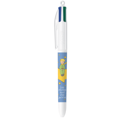 Stylo bille 4 couleurs BIC - Petit Prince - étoile