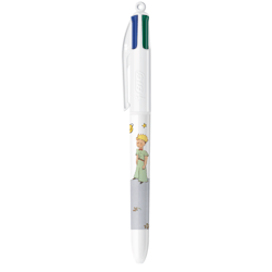 Stylo bille 4 couleurs BIC - Petit Prince - Planète