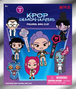 Porte-clés KPop Demon Hunters - Modèle aléatoire - Vendu à l'unité