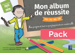 Mon album de réussite - Cycle 1 - Pack de 10 (édition 2025/2026)