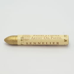 Pastel huile -Sennelier - irisé or riche pâle N°113