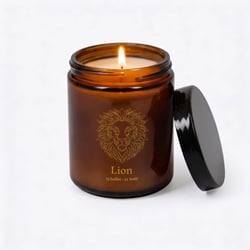 Bougie végétale parfumée - Astro - Lion - 160g