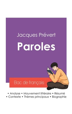 Réussir son Bac de français 2027 : Analyse du recueil Paroles de Jacques Prévert
