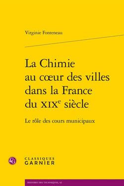 La chimie au coeur des villes dans la France du XIXe siècle : Le rôle des cours municipaux