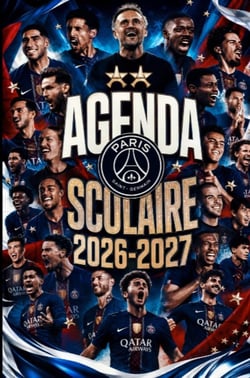 Agenda Scolaire 2026 2027 : Organisateur scolaire quotidien pour garçons et filles - Primaire, Collège & Lycée ...