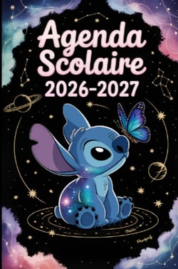 Agenda Scolaire 2026 2027 : Organisateur scolaire quotidien pour garçons et filles - Primaire, Collège & Lycée ...