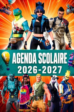 Agenda Scolaire 2026 2027 : Organisateur scolaire quotidien pour garçons et filles - Primaire, Collège & Lycée ...