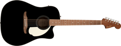 Fender California Standard Redondo™ - Guitare acoustique - Noir et ivoire