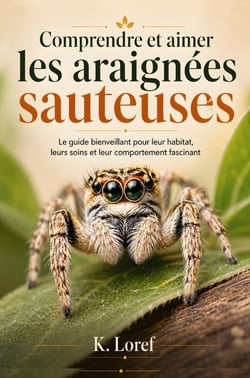 Comprendre et aimer les araignees sauteuses - le guide bienveillant pour leur habitat, leurs soins e