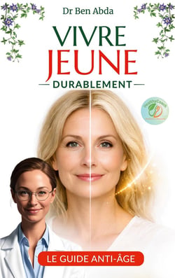Vivre jeune durablement - le guide anti-age - illustrations, couleur