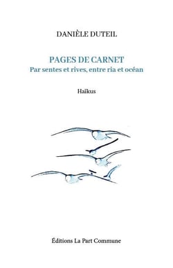 Pages de carnet Par sentes et rives, entre ria et océan Haïkus