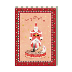Carte de vœux Ohh Deer - Merry Christmas Père Noël