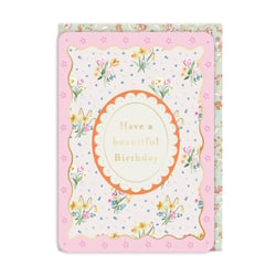 Carte de vœux Ohh Deer - Have a beautiful birthday