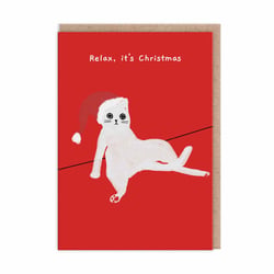 Carte de vœux Ohh Deer - Relax, it's Christmas